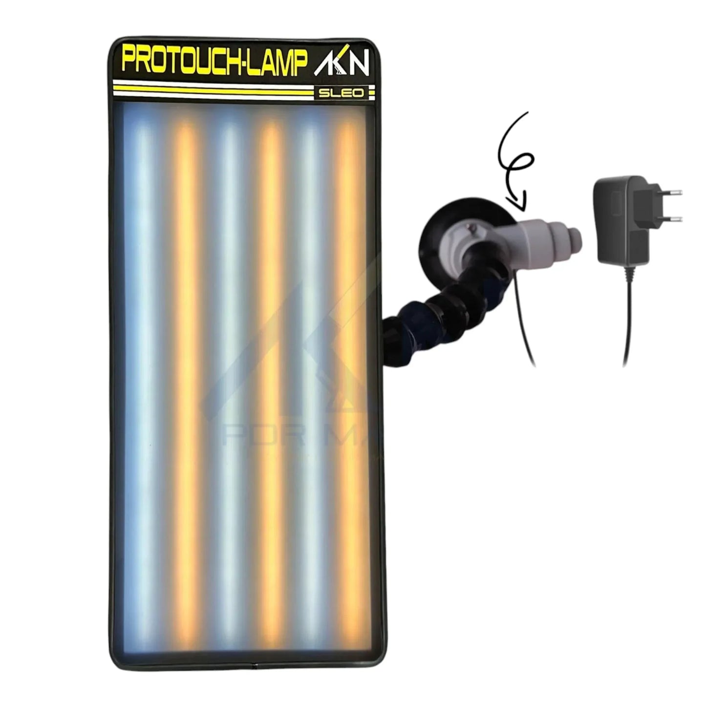 6-LED PDR Inspection Light – 45x20cm, Adjustable Brightness, Magnetic/Suction Mount InoxPDR