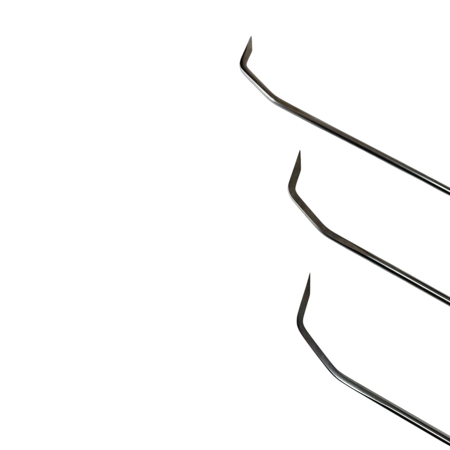 Ghent Edition — Juego de 3 varillas PDR con mango de carraca (tamaños progresivos)