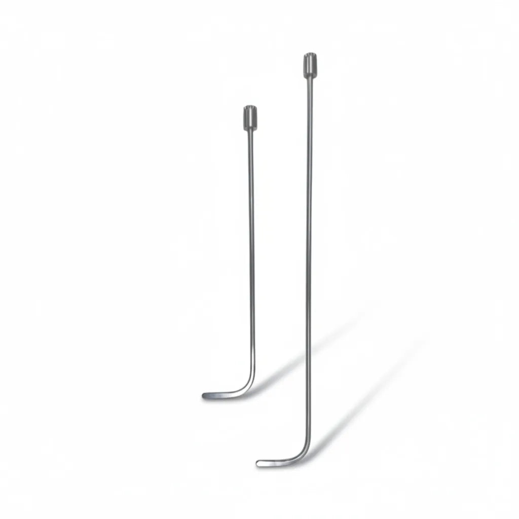 Zorvella Edition Juego de Varillas PDR de 2 Piezas Rotatorias 360° (Punta Redonda Gruesa)