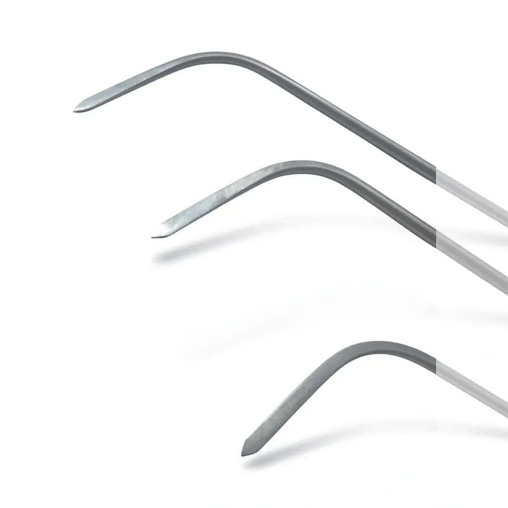 Lisbon Edition Juego de 3 Piezas de Varillas PDR Giratorias 360° (Punta Puntiaguda)