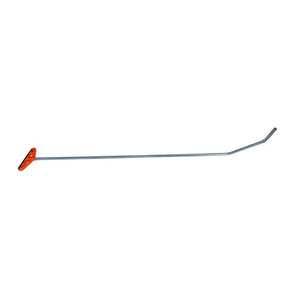 Zyveron Edition Double Bend Steel PDR Tools with Interchangeable Tip Holes (12mm Diameter) – Paintless Dent Repair Rods InoxPDR