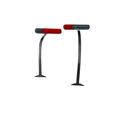 Lyrenta Edition 2-Piece Razor Tail Rainbow Curve Steel PDR Tools – Paintless Dent Repair Rods InoxPDR