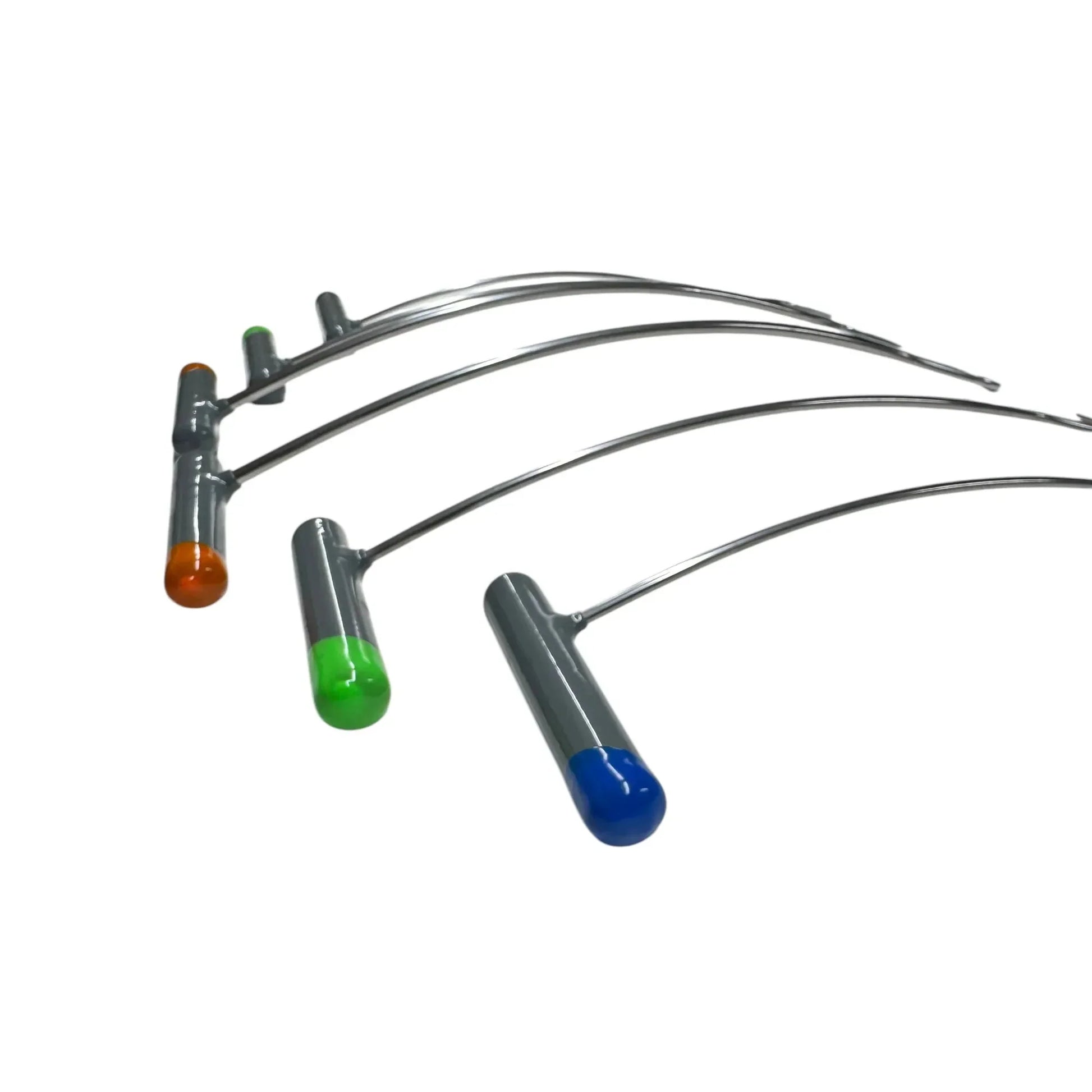 Lurencia Edition 6-Piece Sharp Tip C-Bend Left & Right Steel PDR Tools – Paintless Dent Repair Rods InoxPDR