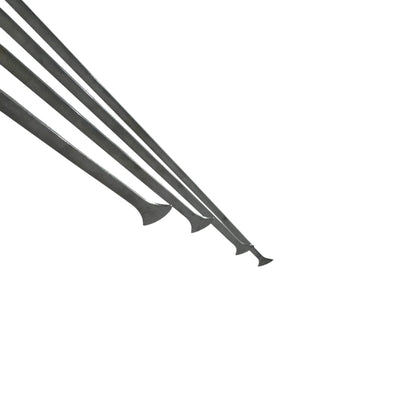 Mardin Edition 4-Piece 20cm White Steel Whale Tail PDR Tools – Paintless Dent Repair Rods InoxPDR