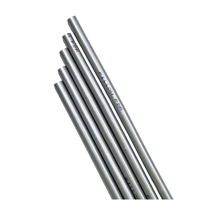 PDR INOX Plateadas Barras de Pegamento Termofusible (Paquete de 10) - Liberación Sin Alcohol