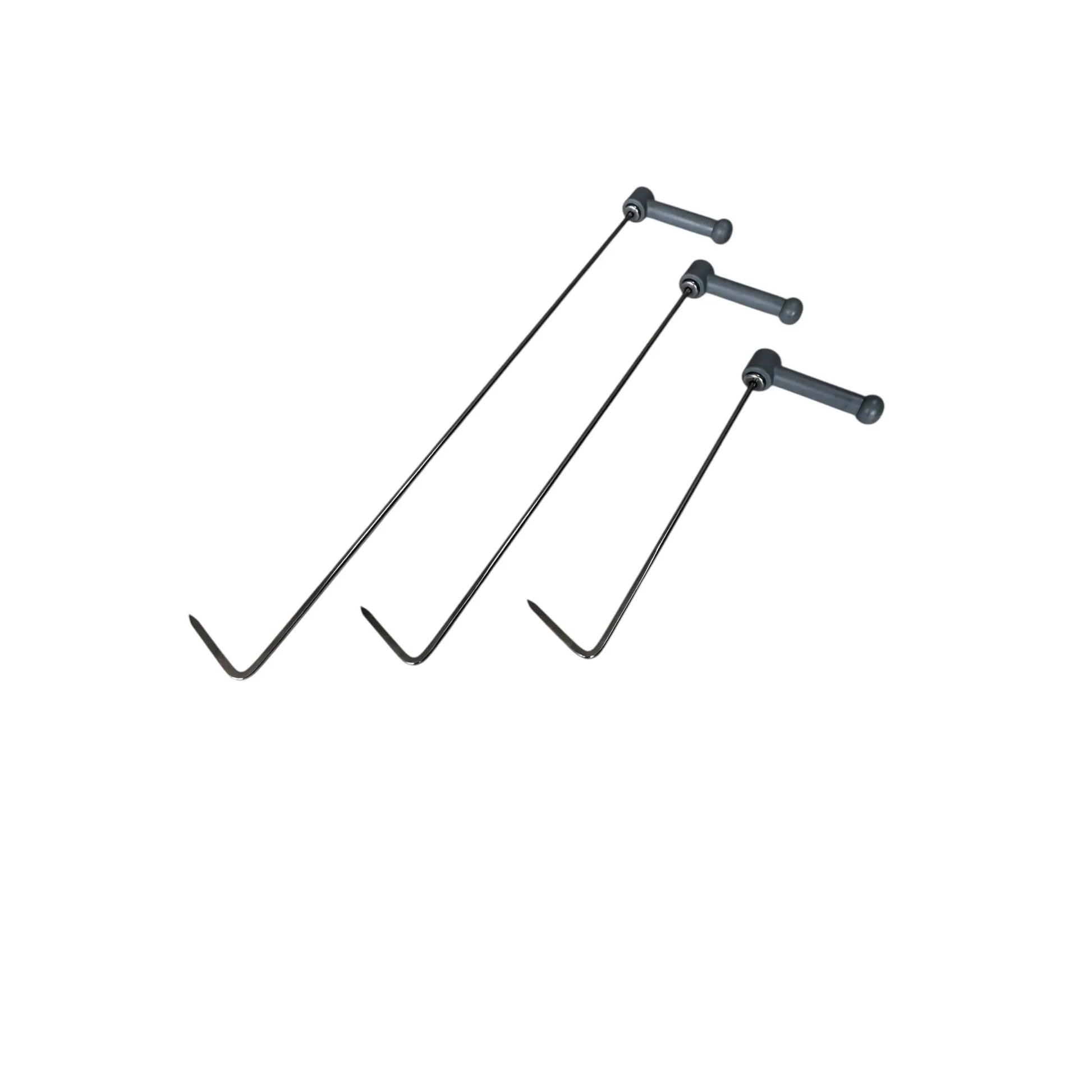 Luoyang Edition Juego de Varillas PDR de 3 Piezas con Mango de Carraca (Punta Redonda)