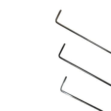 Kaunas Edition Juego de Varillas PDR de 3 Piezas con Mango de Carraca (Longitud Media)