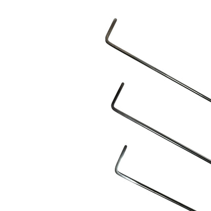 Kaunas Edition Juego de Varillas PDR de 3 Piezas con Mango de Carraca (Longitud Media)