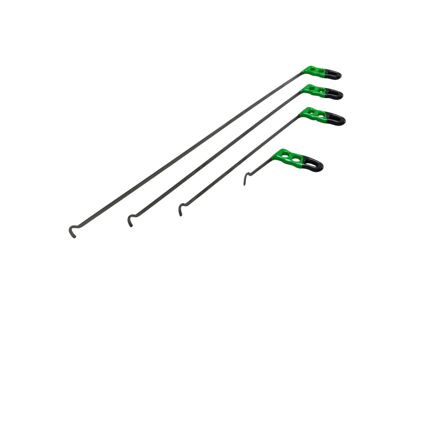 Split Edition PDR INOX 4-Piece Whale-Tail Rod Set – Question Mark Curved Tip, 35mm Head for Tight Access