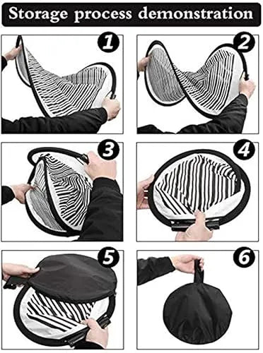 PDR INOX Tabla Reflectora Plegable de Línea para Abolladuras (80cm / 31.5")