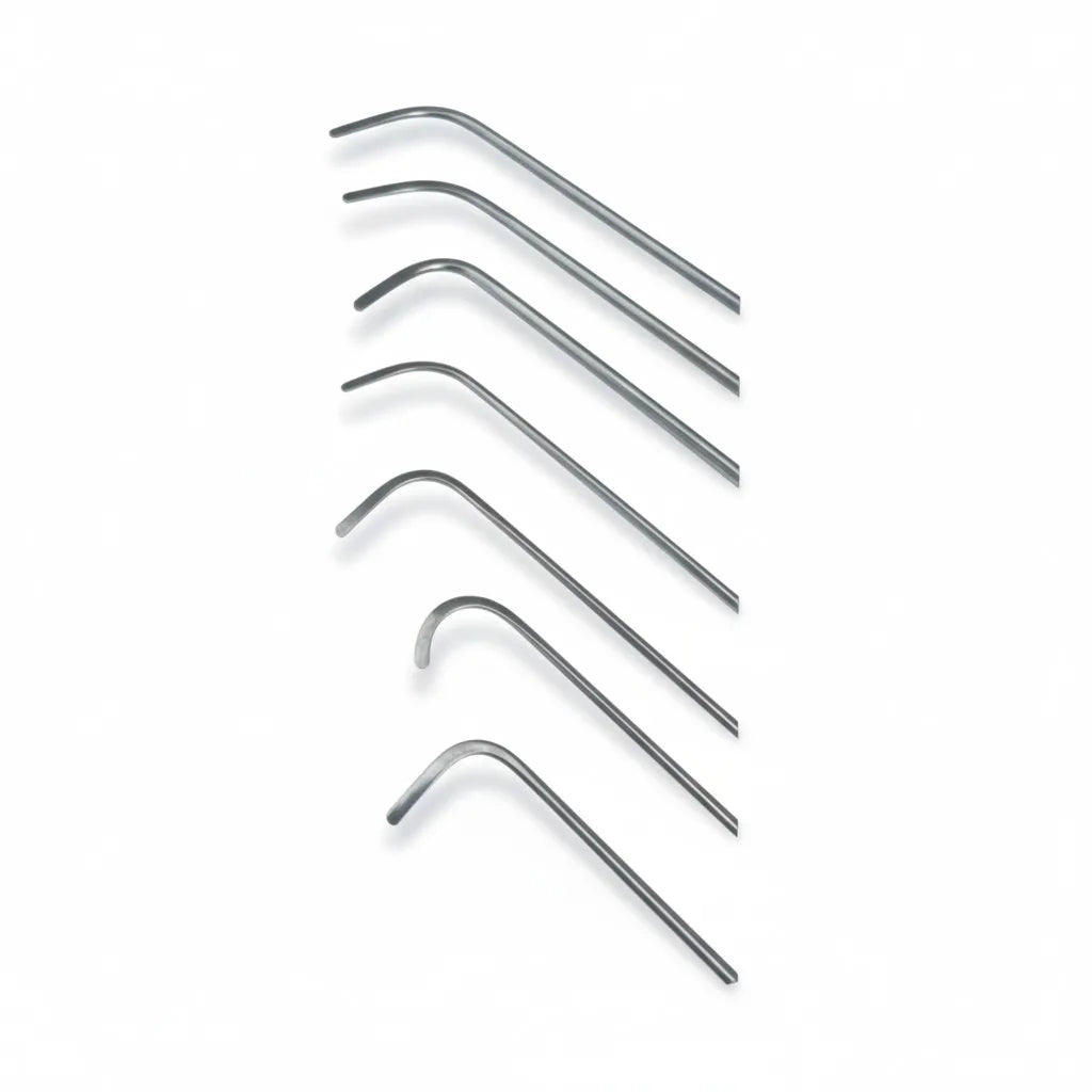 Norelia Edition Set Profesional PDR de 7 Piezas con Varillas Giratorias 360°