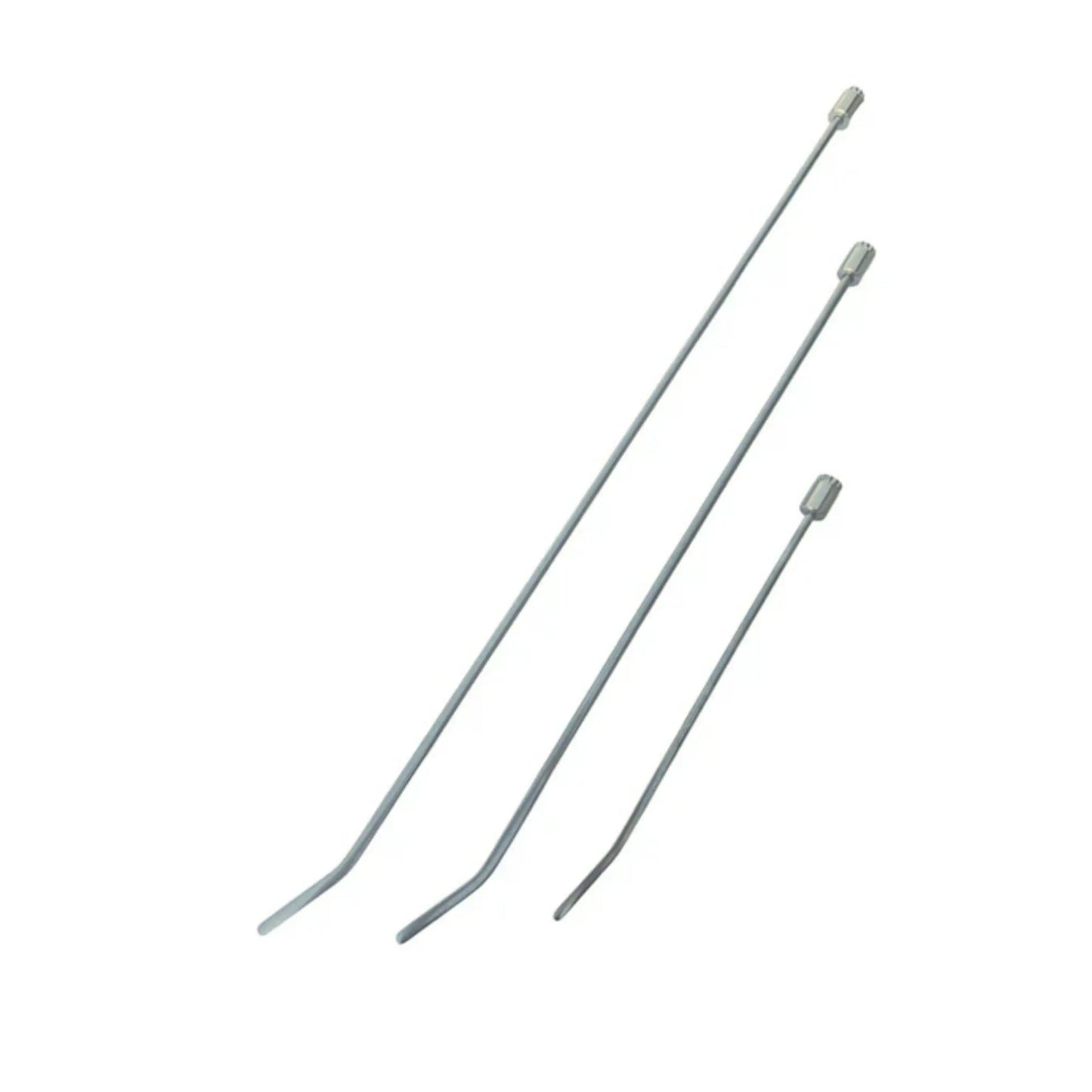 Orlenta Edition Juego de 3 Varillas PDR Giratorias 360° (Punta Redonda)