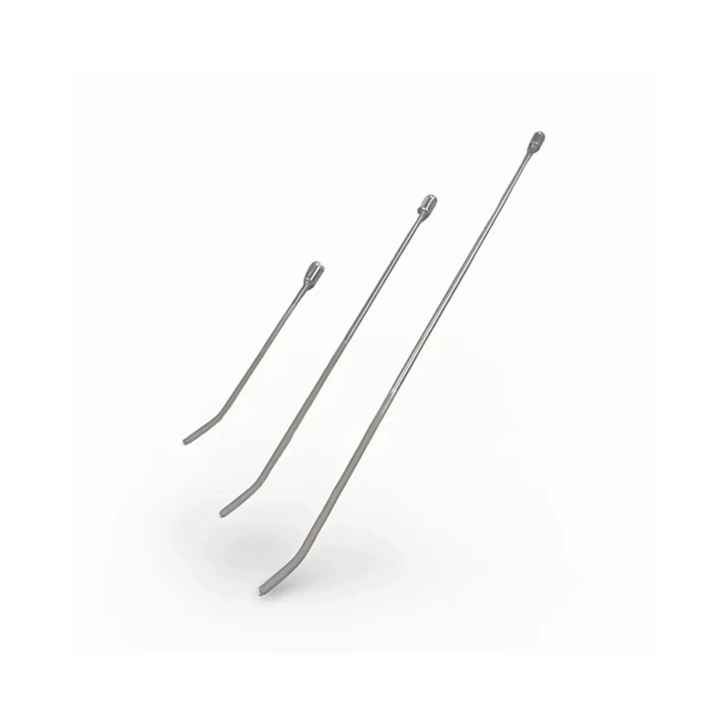 Orlenta Edition Juego de 3 Varillas PDR Giratorias 360° (Punta Redonda)