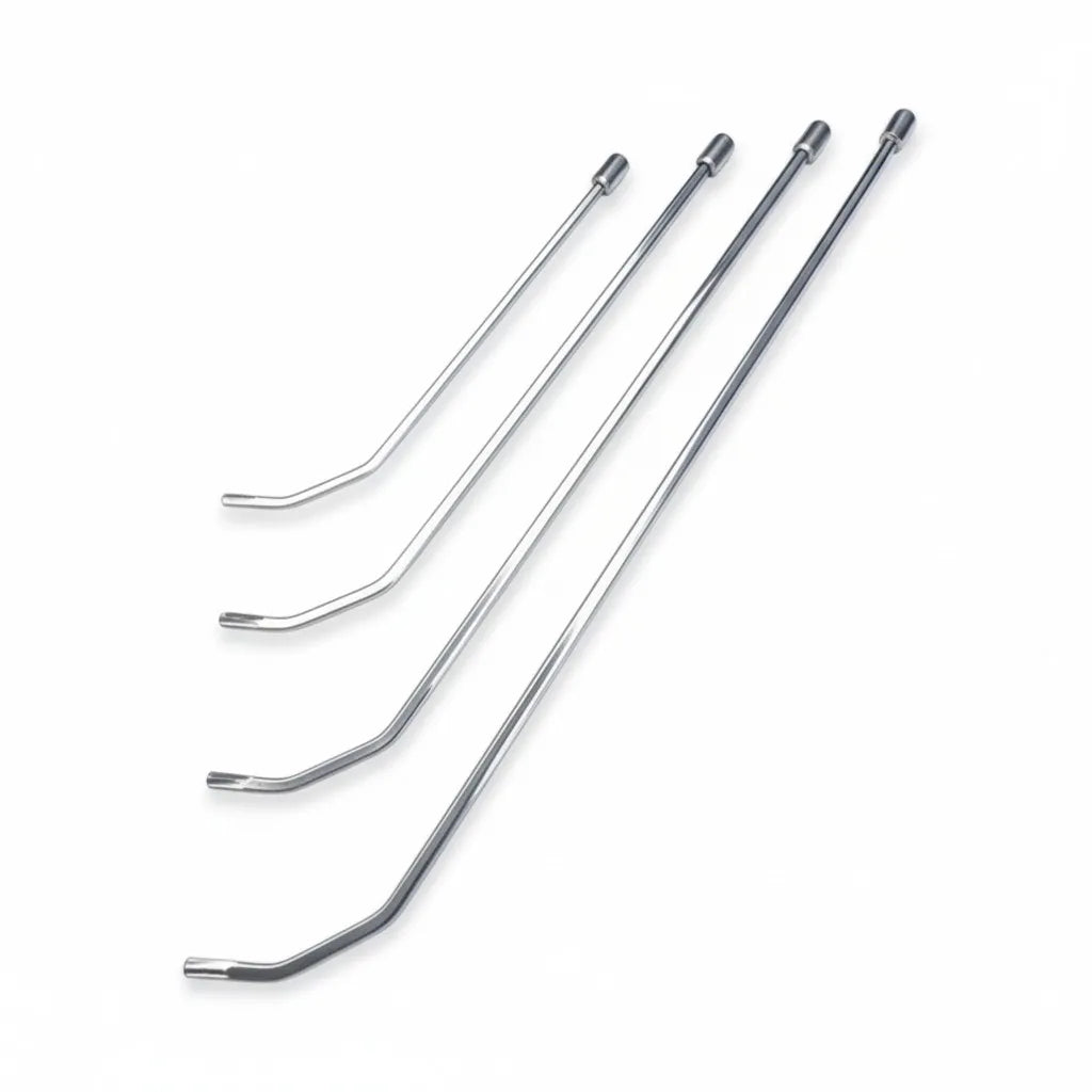 Seoul Edition Set de 4 Piezas 360° Giratorio Doble Curva PDR (Punta Redonda)