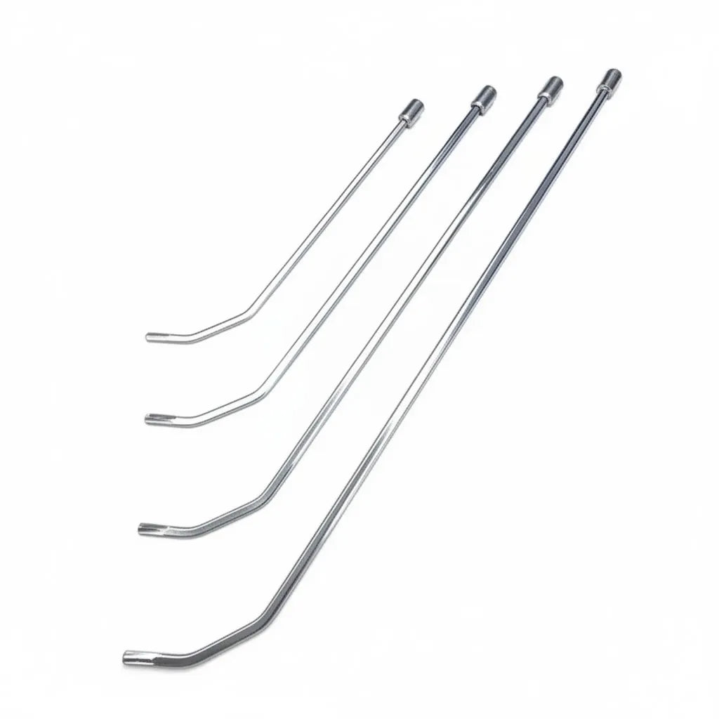 Seoul Edition Set de 4 Piezas 360° Giratorio Doble Curva PDR (Punta Redonda)