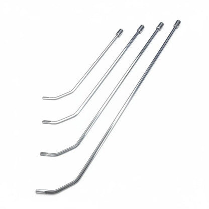 Seoul Edition Set de 4 Piezas 360° Giratorio Doble Curva PDR (Punta Redonda)