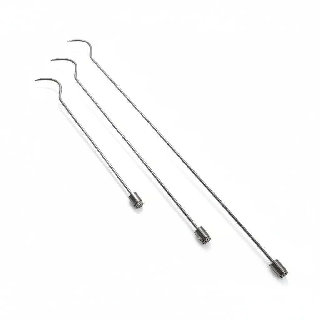 Juego Veldran Edition de 3 piezas — juego de varillas PDR rotatorias 360° (8mm)