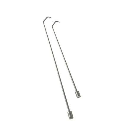 Vienna Edition Juego de 2 Piezas 360° Gancho Giratorio Modelo PDR (Punta Afilada)