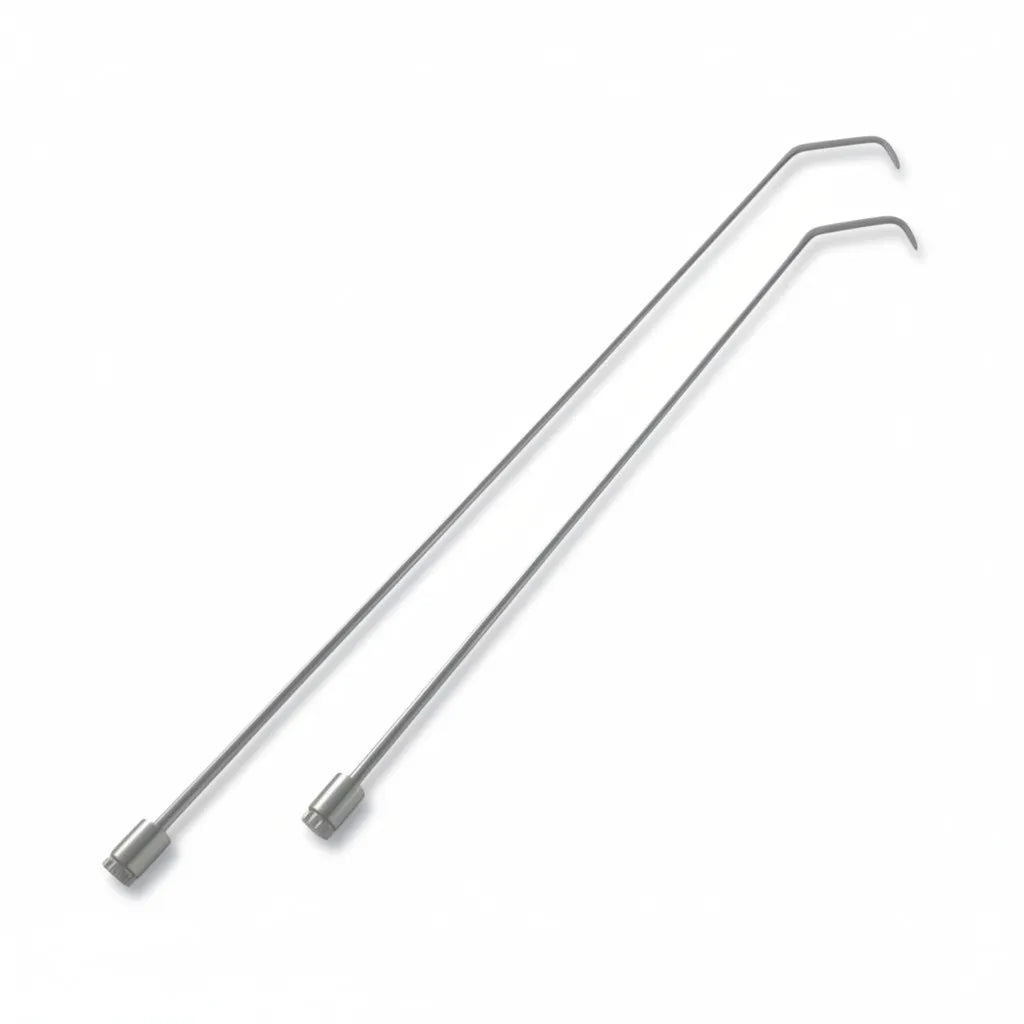 Vienna Edition Juego de 2 Piezas 360° Gancho Giratorio Modelo PDR (Punta Afilada)