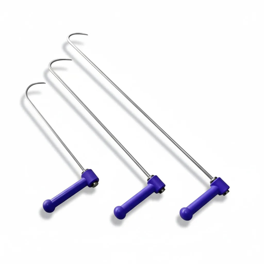 Braga Edition Juego De 3 Piezas De Varillas PDR Con Mango De Trinquete (De Alta Resistencia)