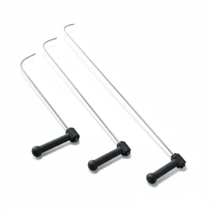 Kotor Edition Conjunto de 3 piezas de varillas PDR giratorias 360° (punta redonda)