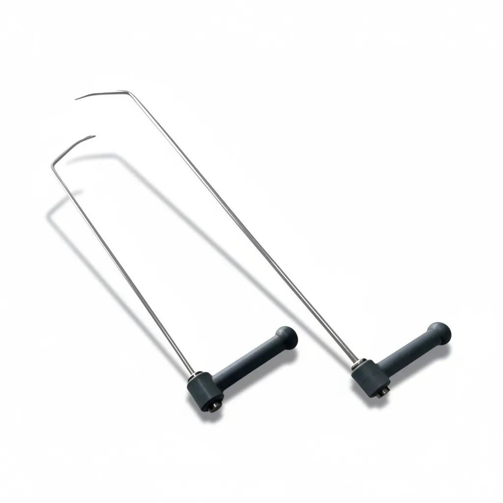 Odense Edition Juego De Varillas PDR Con Mango De Carraca De 2 Piezas (8mm/10mm)