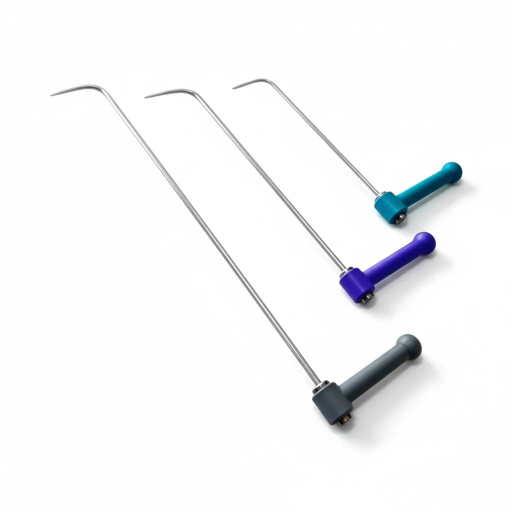 Trieste Edition Juego De Varillas PDR Con Mango De Trinquete De 3 Piezas (Punta Redonda)