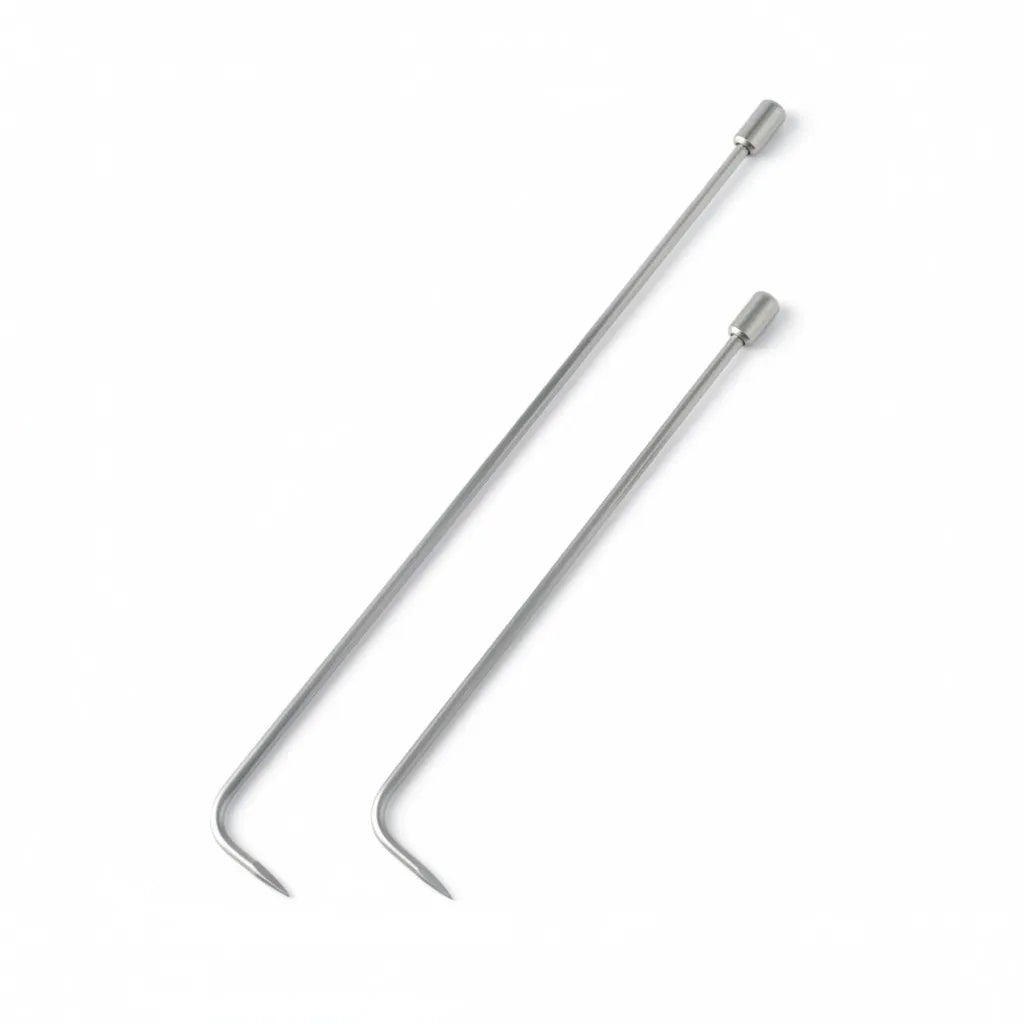 Juego De Varillas PDR Ilgaz Edition De 2 Piezas 360° Giratorias (Punta Afilada Invertida)