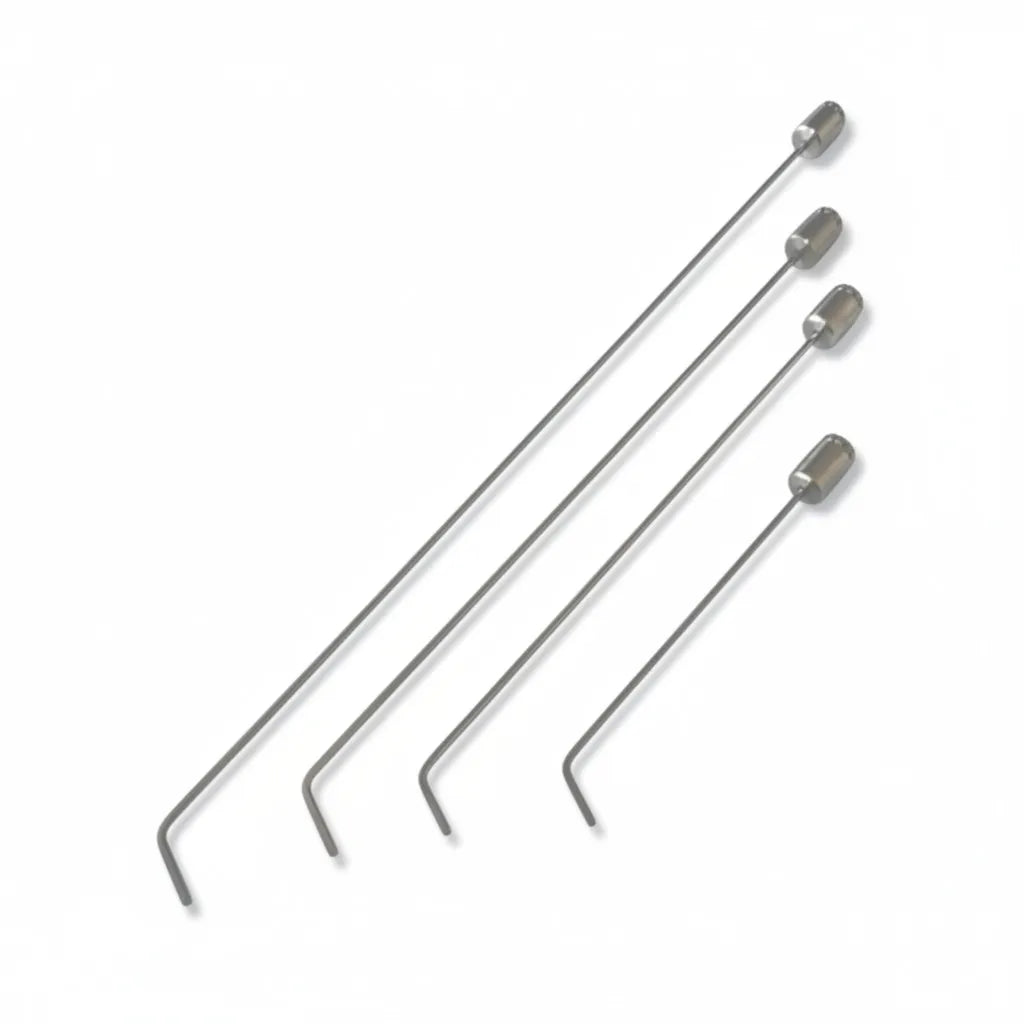 London Edition 4-Piece 360° Rotating PDR Rod Set (Agile 5mm Profile)