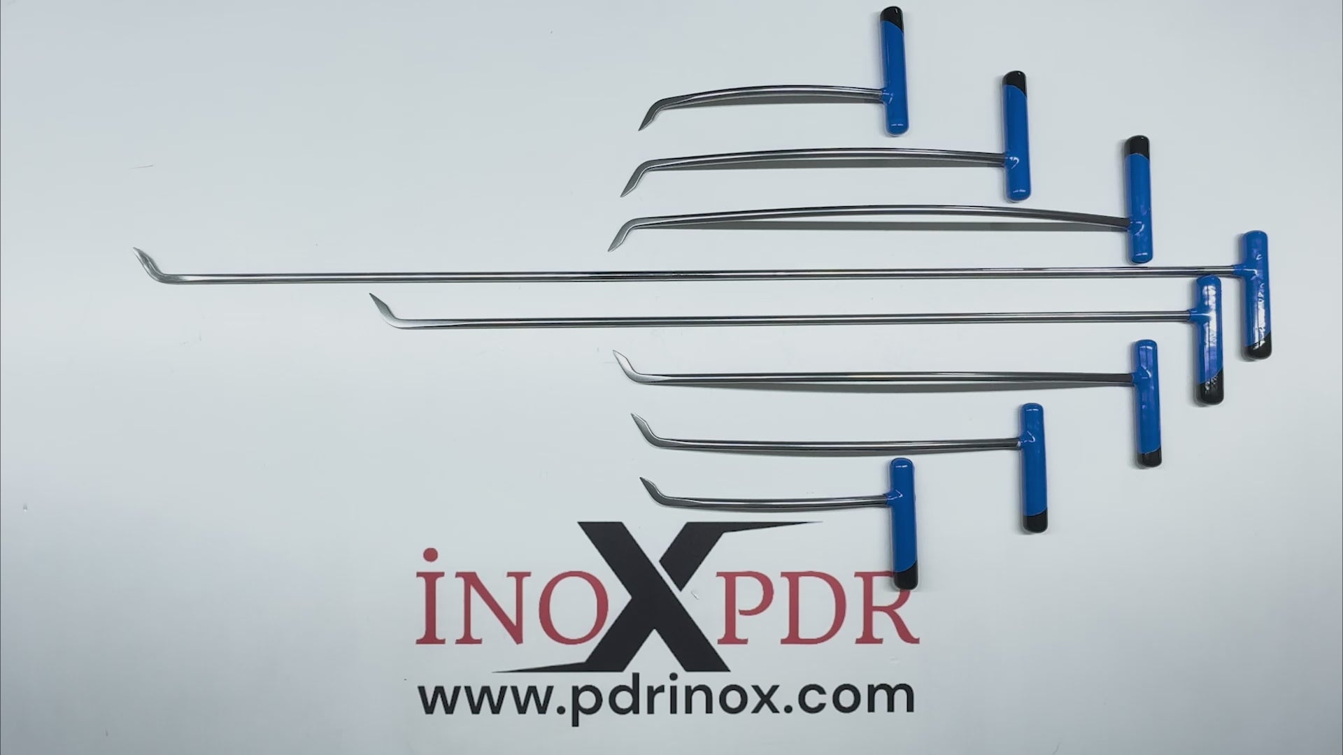 Juego Zanfora Edition De 8 Piezas De Varillas PDR De Una Sola Curva, Extra Resistentes (Punta Afilada)