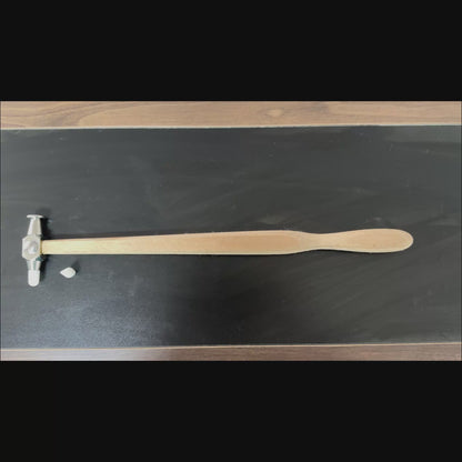 PDR Juego de 2 Martillos Knockdown de Acero Inoxidable (Mango de Madera)