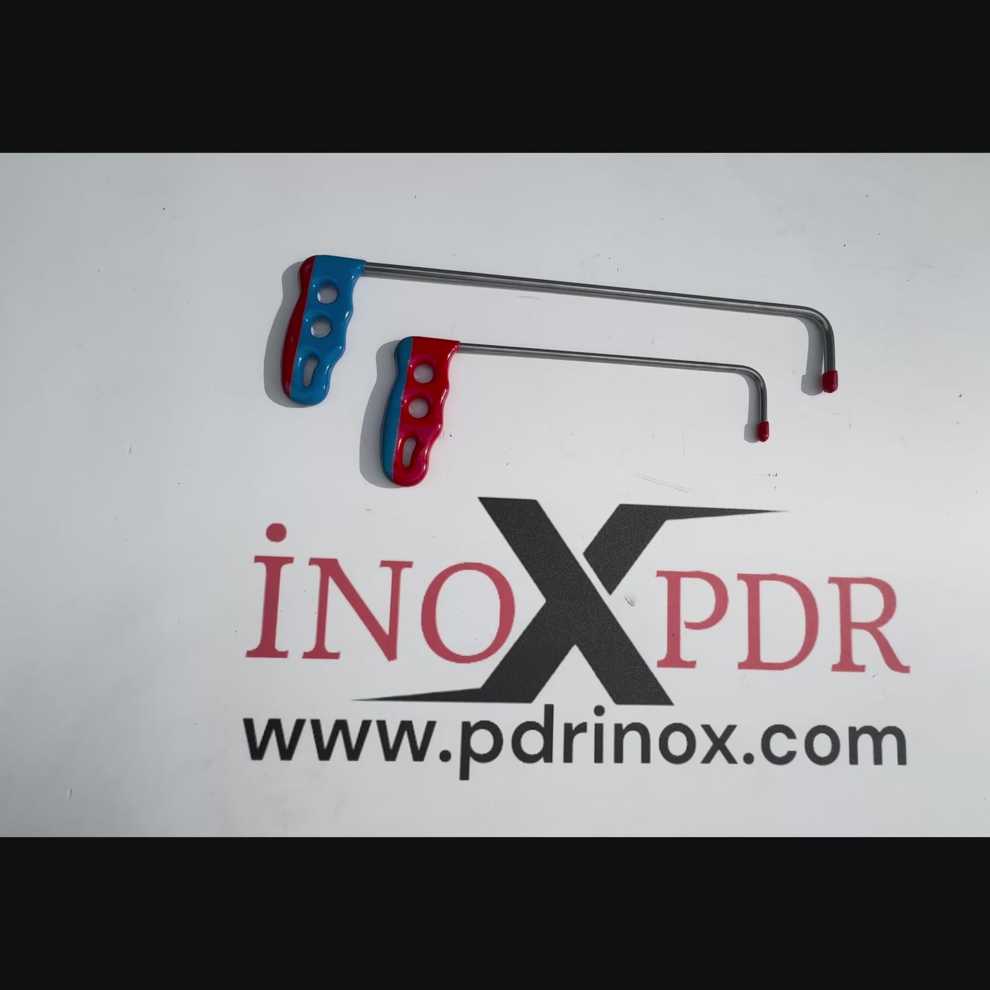 Set De 2 Piezas De Varillas PDR Zorvia Edition De Curvatura Simple (Punta Personalizada)