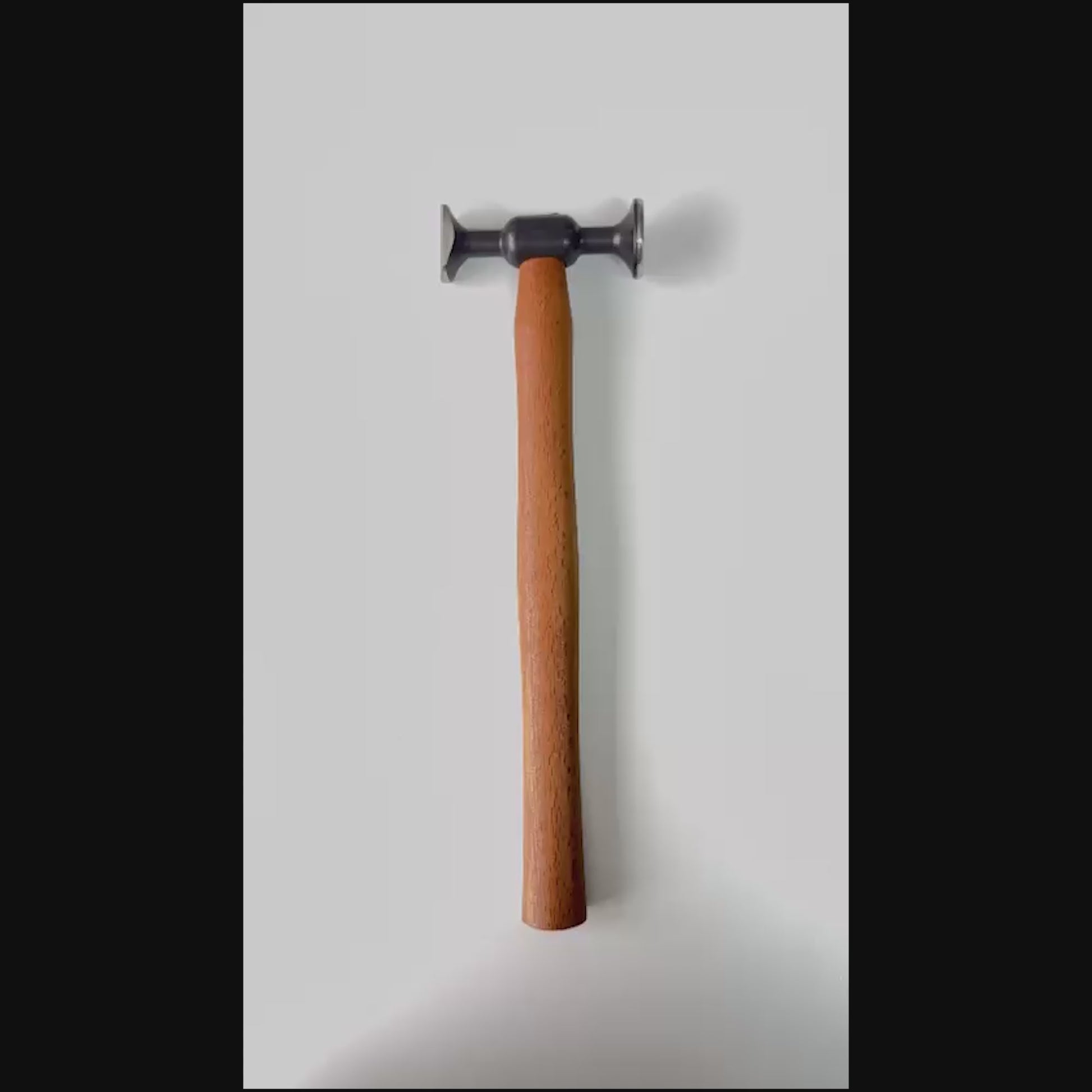 Martillo Maestro para Mezcla PDR INOX Modelo 1 con Mango de Madera