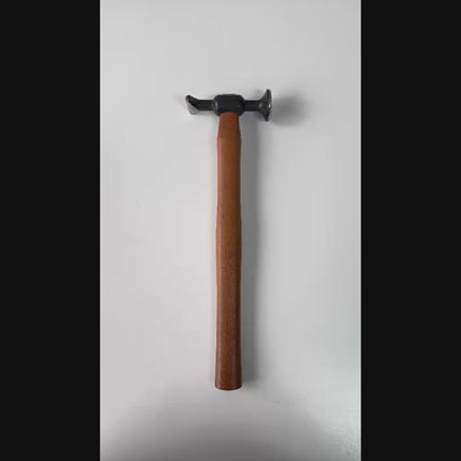 PDR INOX Modelo 5 Martillo de Acabado de Acero con Mango de Madera