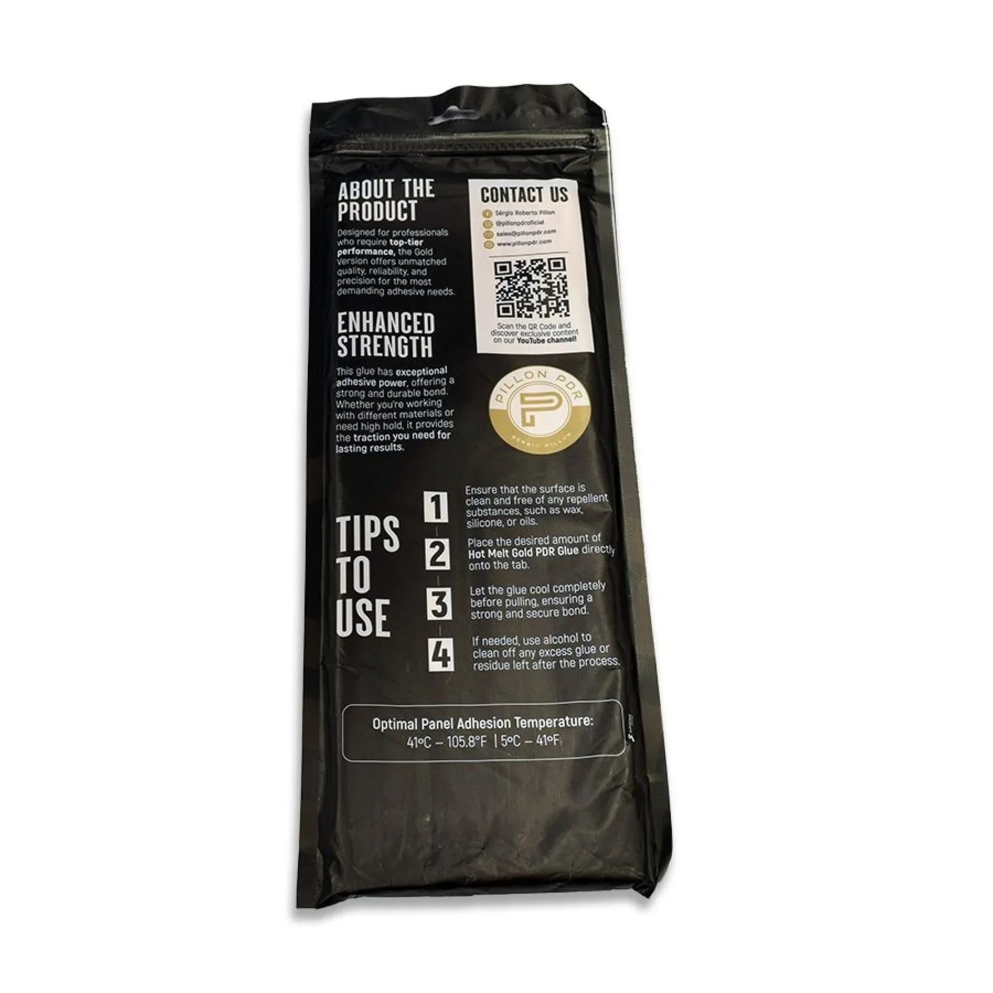 PDR INOX Barras de Pegamento Termofusible Doradas (Paquete de 10) - Fuerte Adhesión