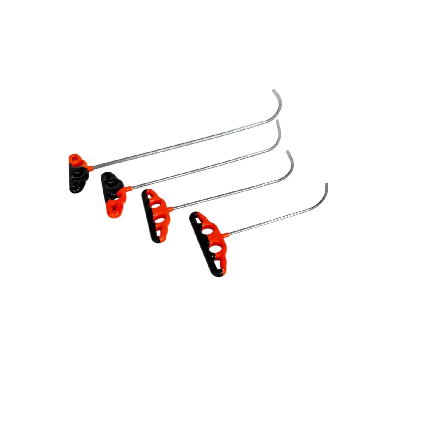 Vorlis Edition Juego de 4 Varillas PDR de Curva Corta (Punta Redonda Mini)