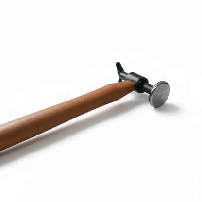 PDR INOX Modelo 5 Martillo de Acabado de Acero con Mango de Madera